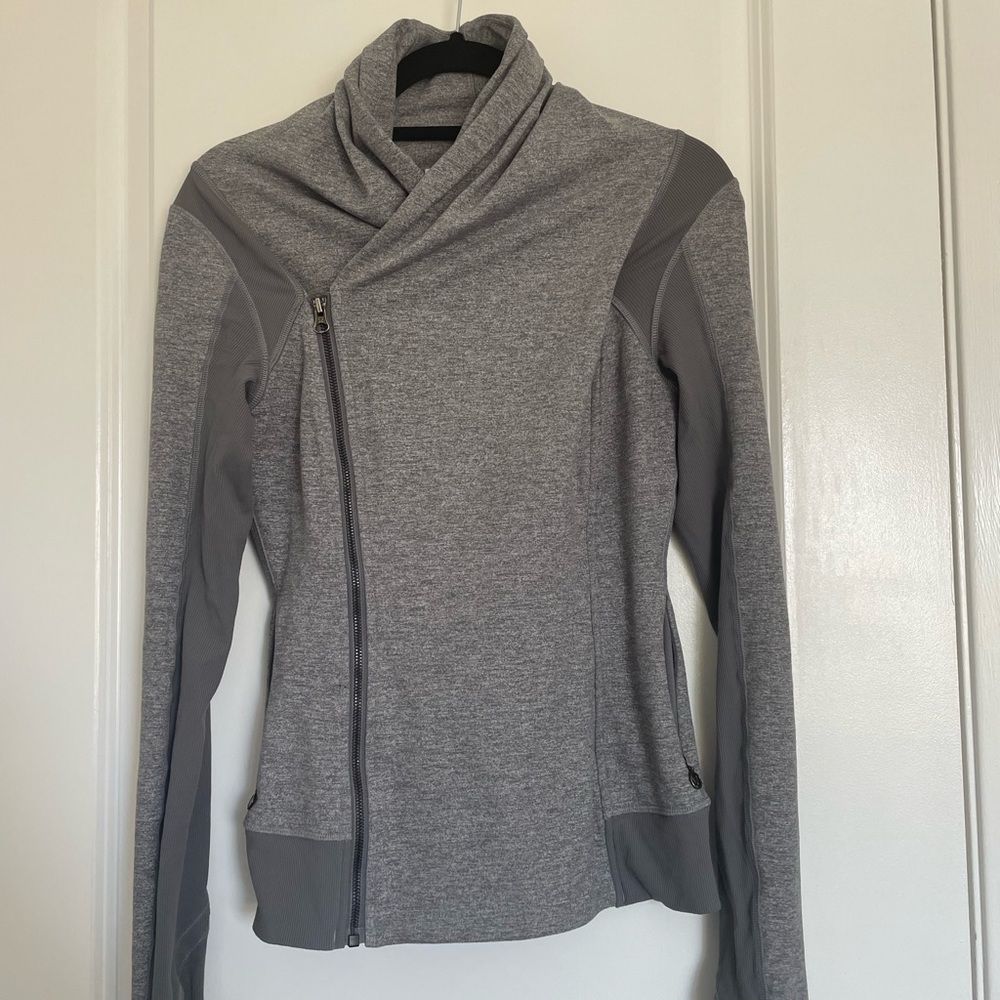 Lululemon Grey Bhakti Jacket Size 6